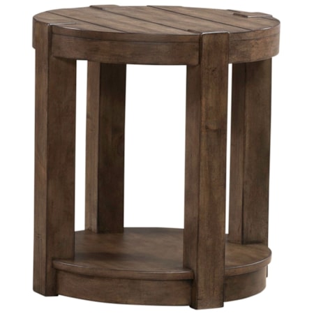 Round Chairside Table