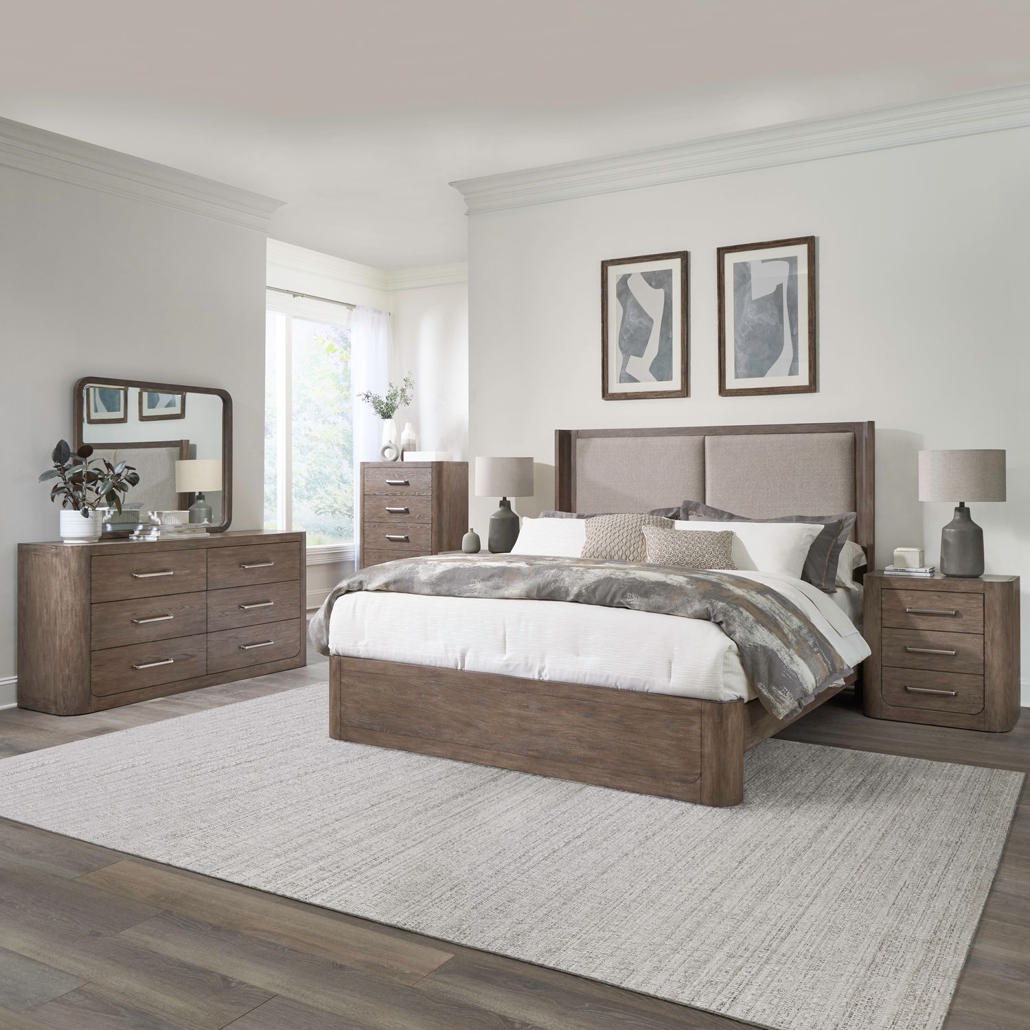Liberty Furniture South Bend 5-Piece King Shelter Bedroom Set