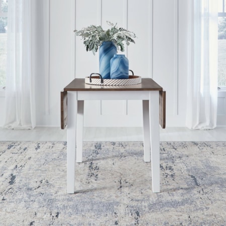 50" Drop-Leaf Dining Table