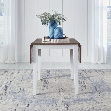 50" Drop-Leaf Dining Table