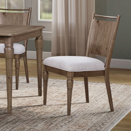 Panel-Back Dining Side Chair