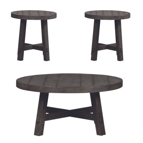 Contemporary 3-Piece Occasional Set