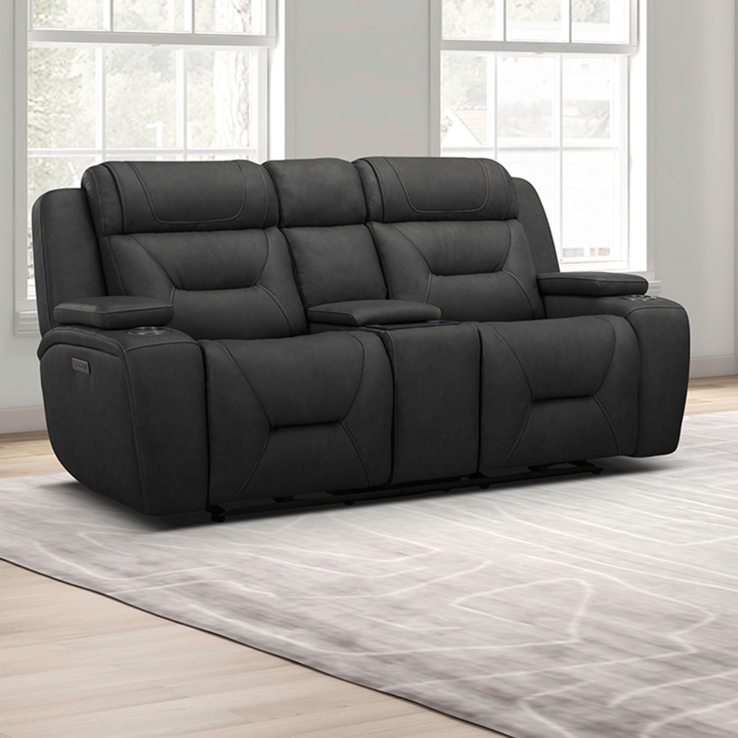 Liberty Furniture Chapman Zero Gravity Power Loveseat