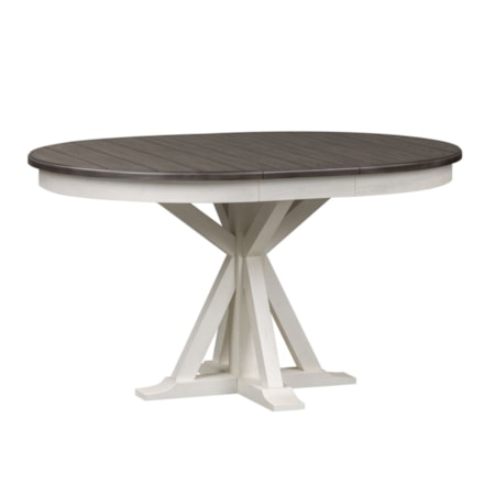 5 Piece Pedestal Table Set