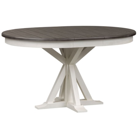 5 Piece Pedestal Table Set