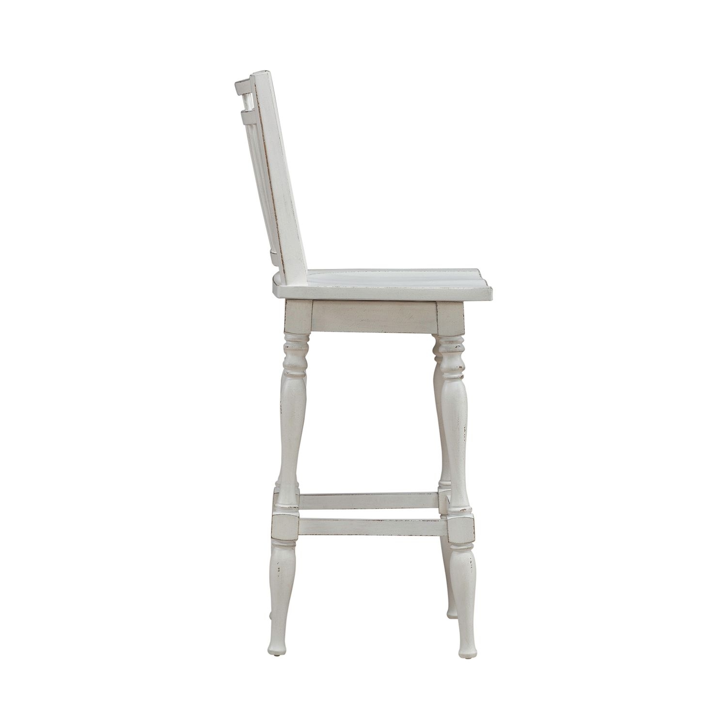 Spindle Back Swivel Bar Stool