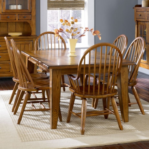 Traditional 7-Piece Dining Set