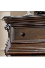 Liberty Furniture Arbor Place Traditional 6-Drawer Chest with Burnished Brass Hardware