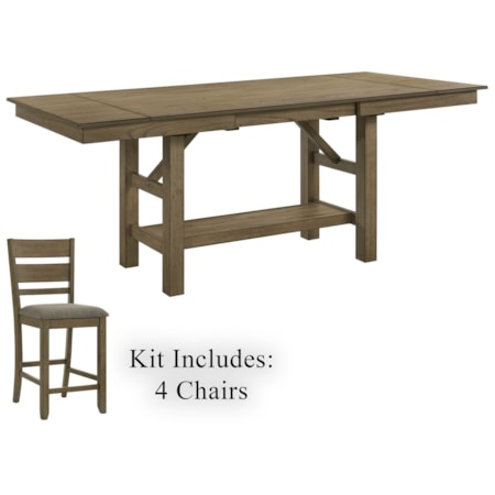 Opt 5 Piece Gathering Table Set
