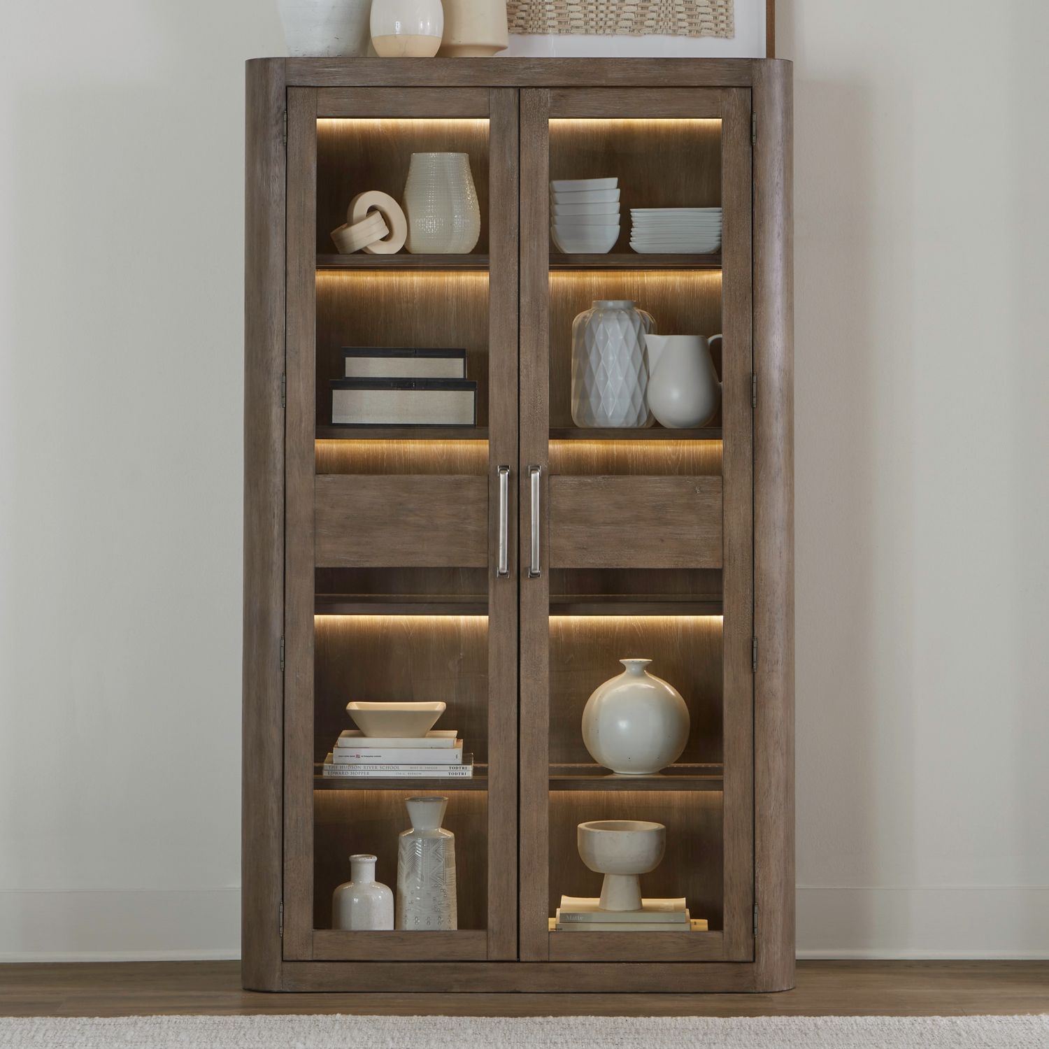 Liberty Furniture South Bend Bunching Display Cabinet