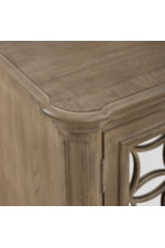 Liberty Furniture Magnolia Manor Traditional Console TV Stand with Adjustable Shelves