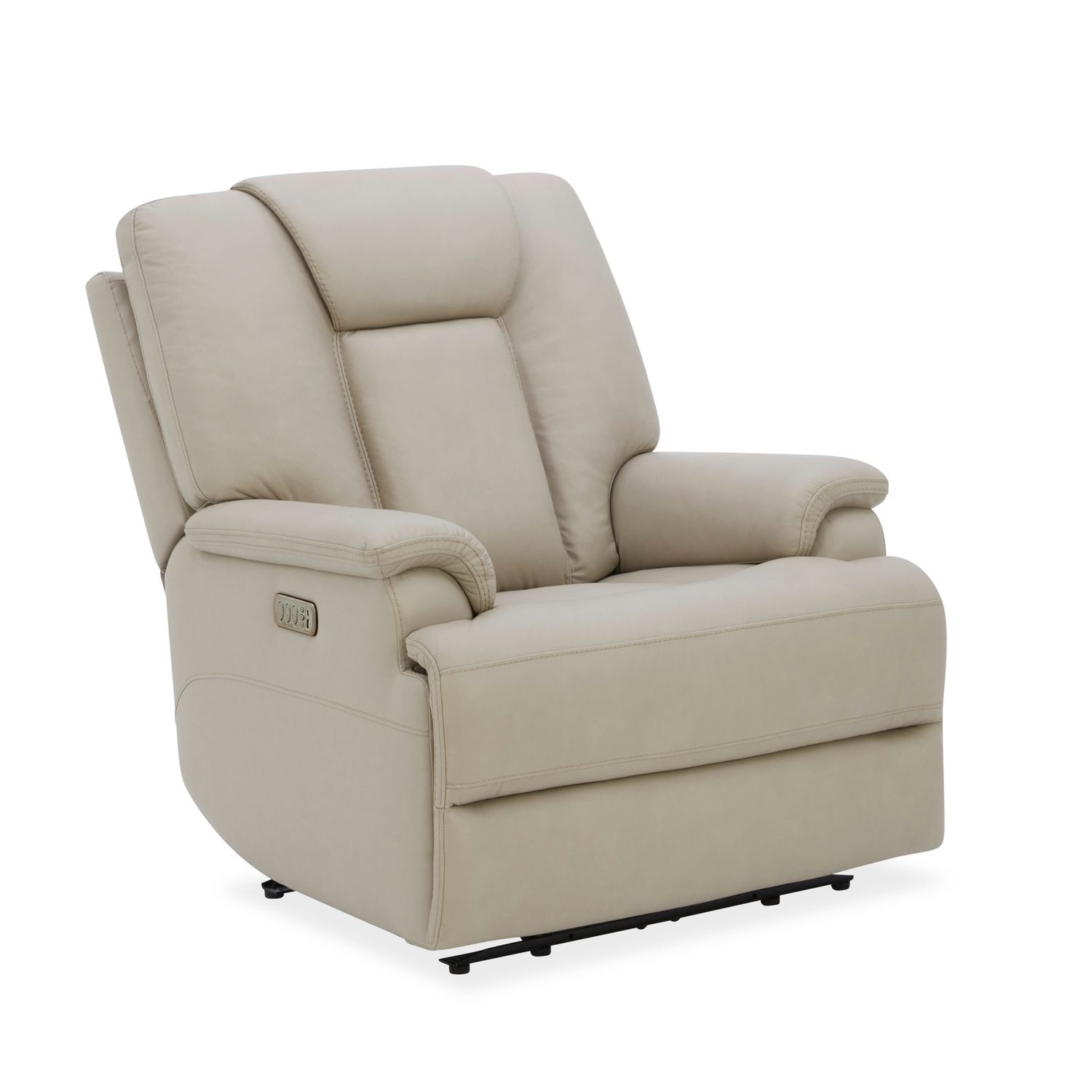 Pillow-Arm Power Recliner w/Zero Gravity