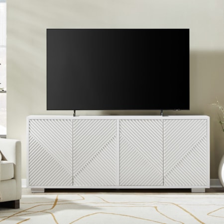 4-Door 82" TV Console