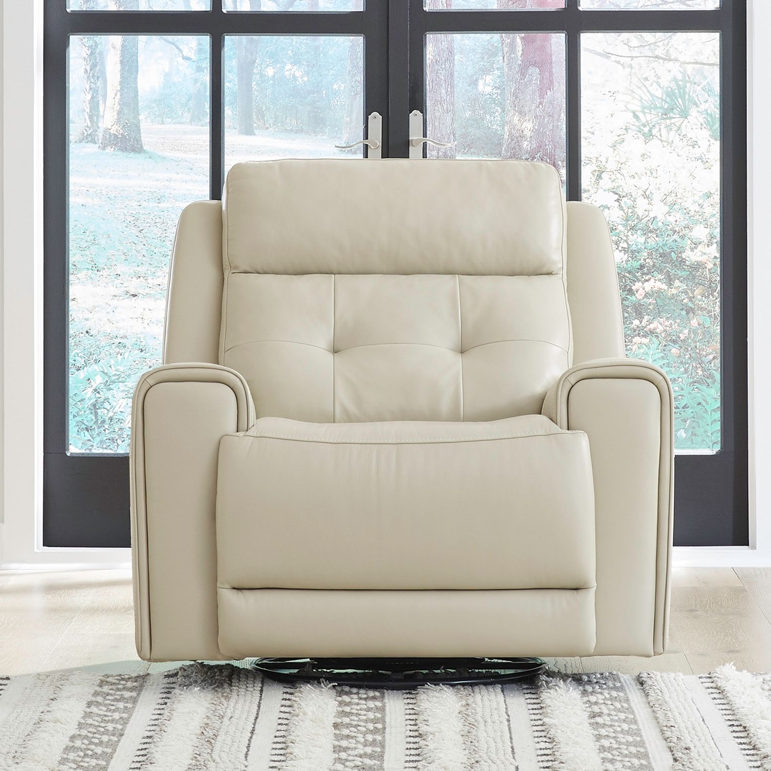 Liberty Furniture Carrington Power Swivel Glider Recliner