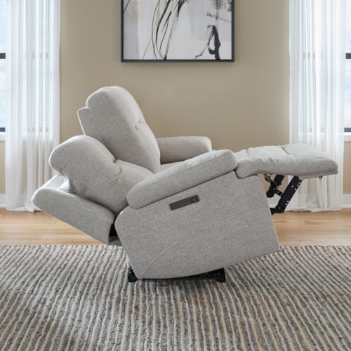 Casual Power Reclining Sofa w/Zero Gravity Reclining