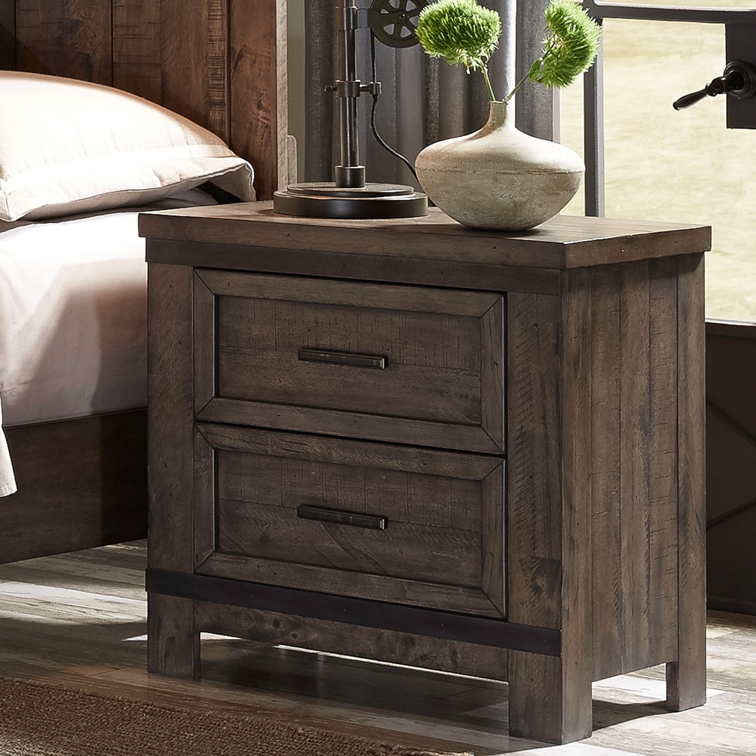 2-Drawer Nightstand