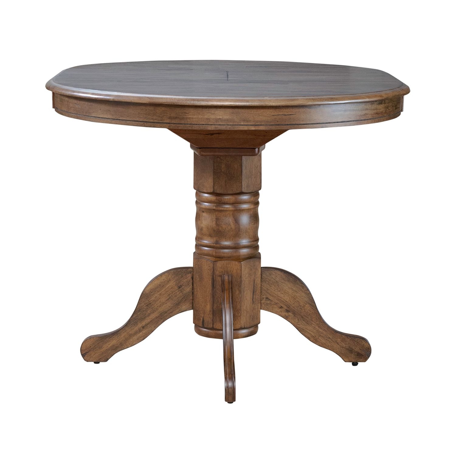 Liberty Furniture Carolina Crossing Single-Pedestal Gathering Table