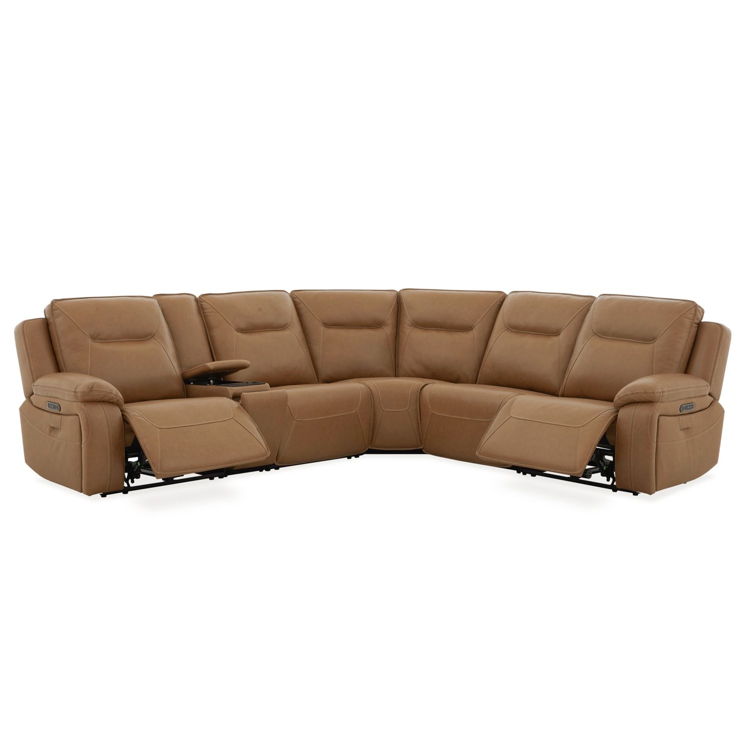 6-Piece Power Recliner Sectional Sofa