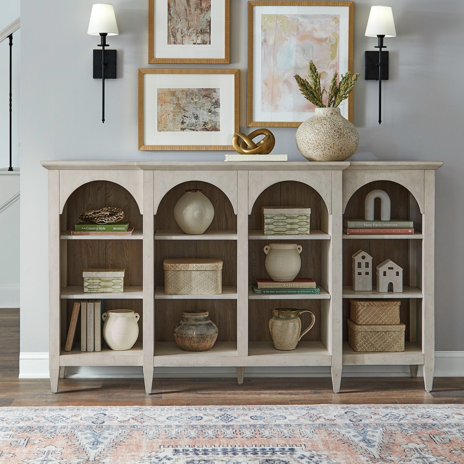 Liberty Furniture Pavilion Breakfront Accent Cabinet