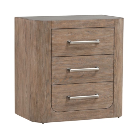3-Drawer Nightstand