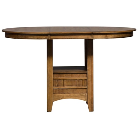 Counter-Height Pub Table with Storage