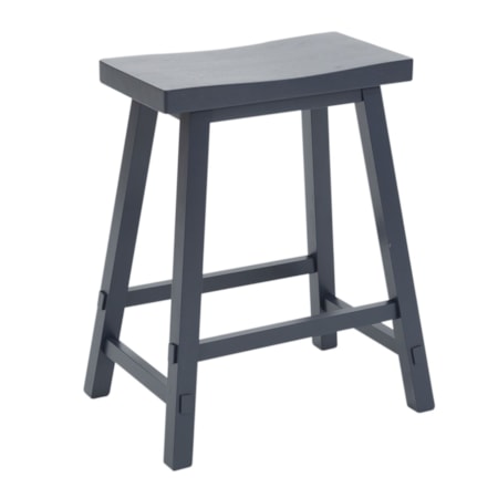 24 Inch Sawhorse Counter Height Stool