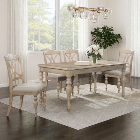 5-Piece Rectangular Dining Set