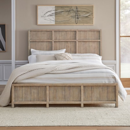 Queen Panel Bed