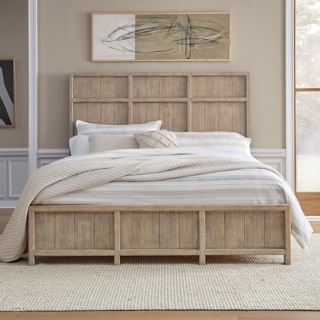 Queen Panel Bed