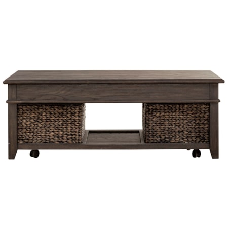 Lift Top Cocktail Table