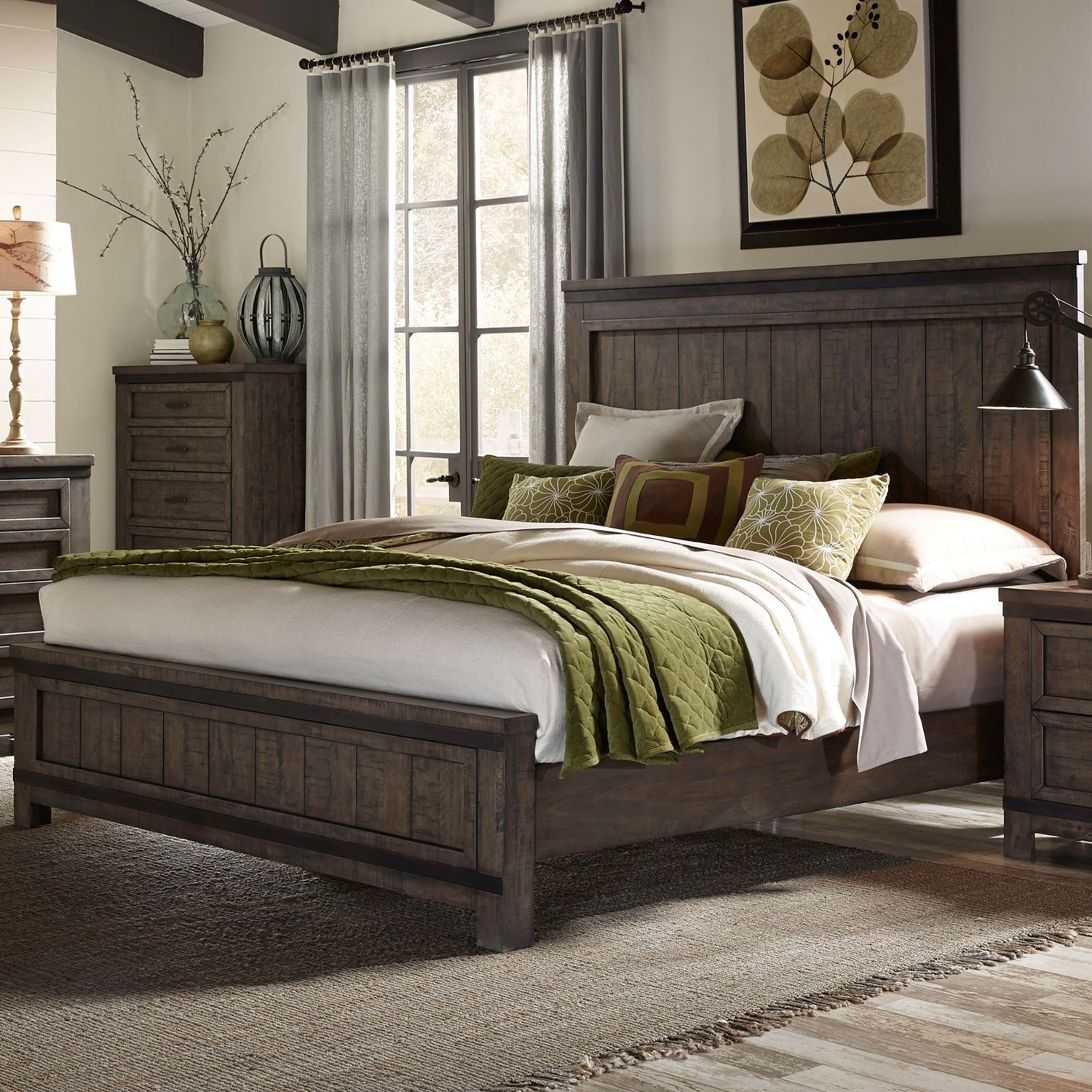 Queen Panel Bed