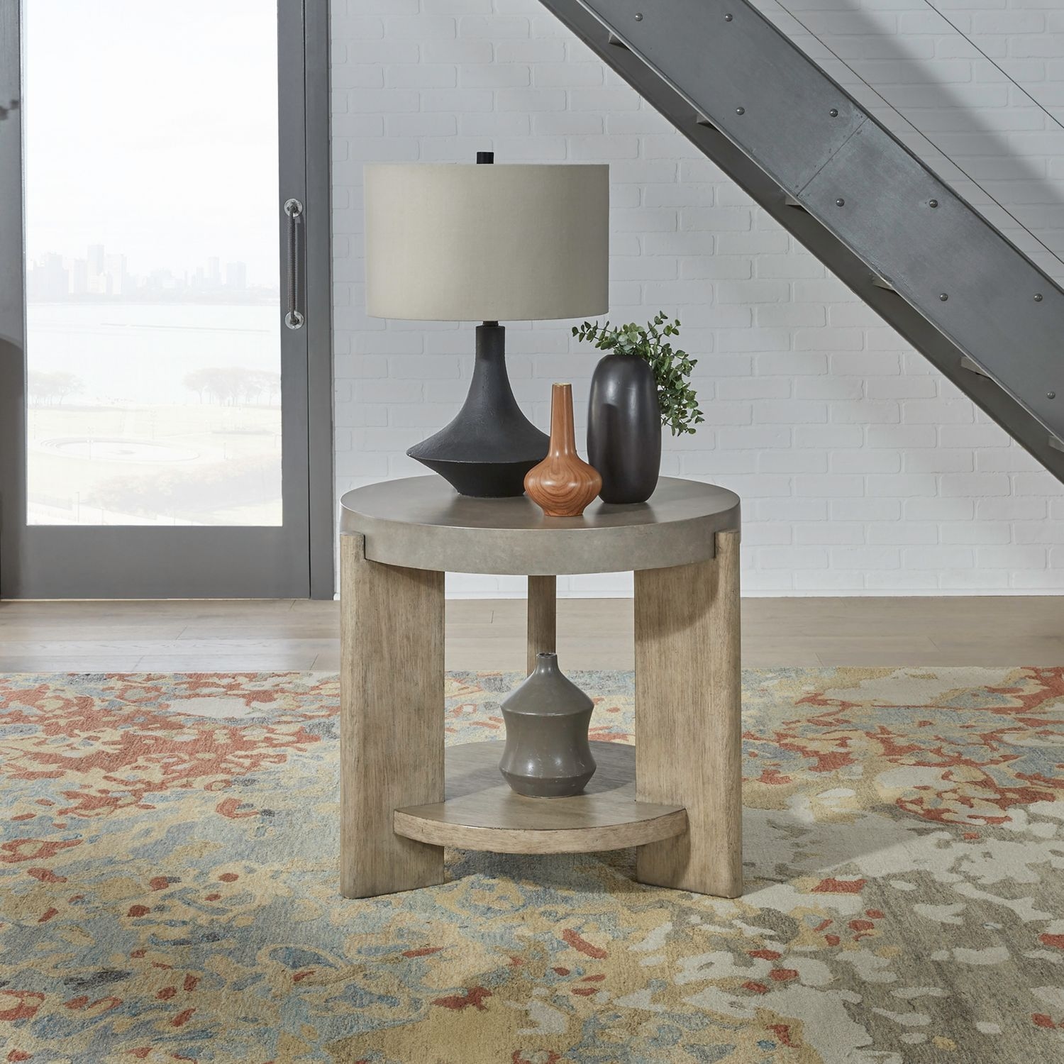 Liberty Furniture Affinity Round End Table