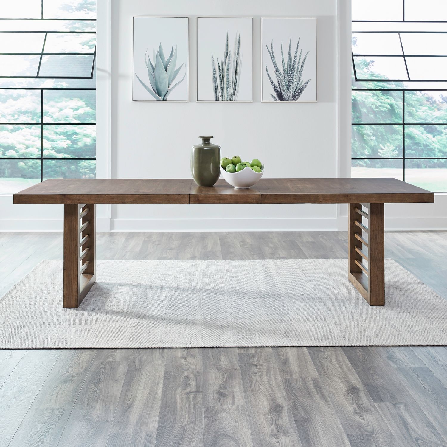 5-Piece Double Pedestal Dining Set