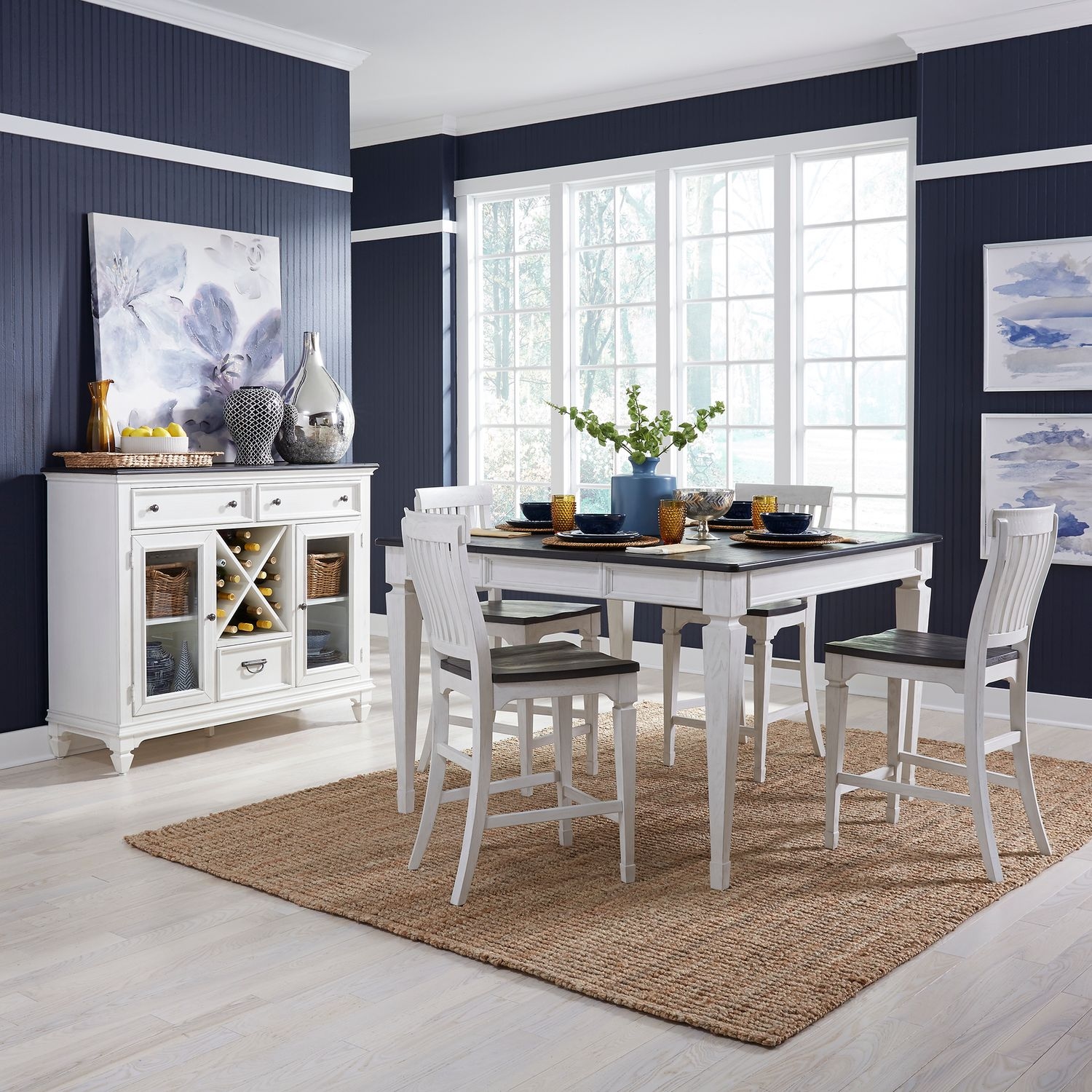 5-Piece Counter-Height Table Set