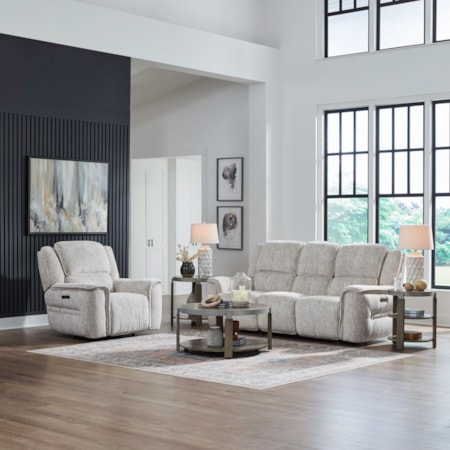 Sofa and Recliner