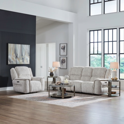 Sofa and Recliner