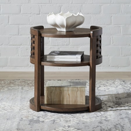 Round Chairside Table