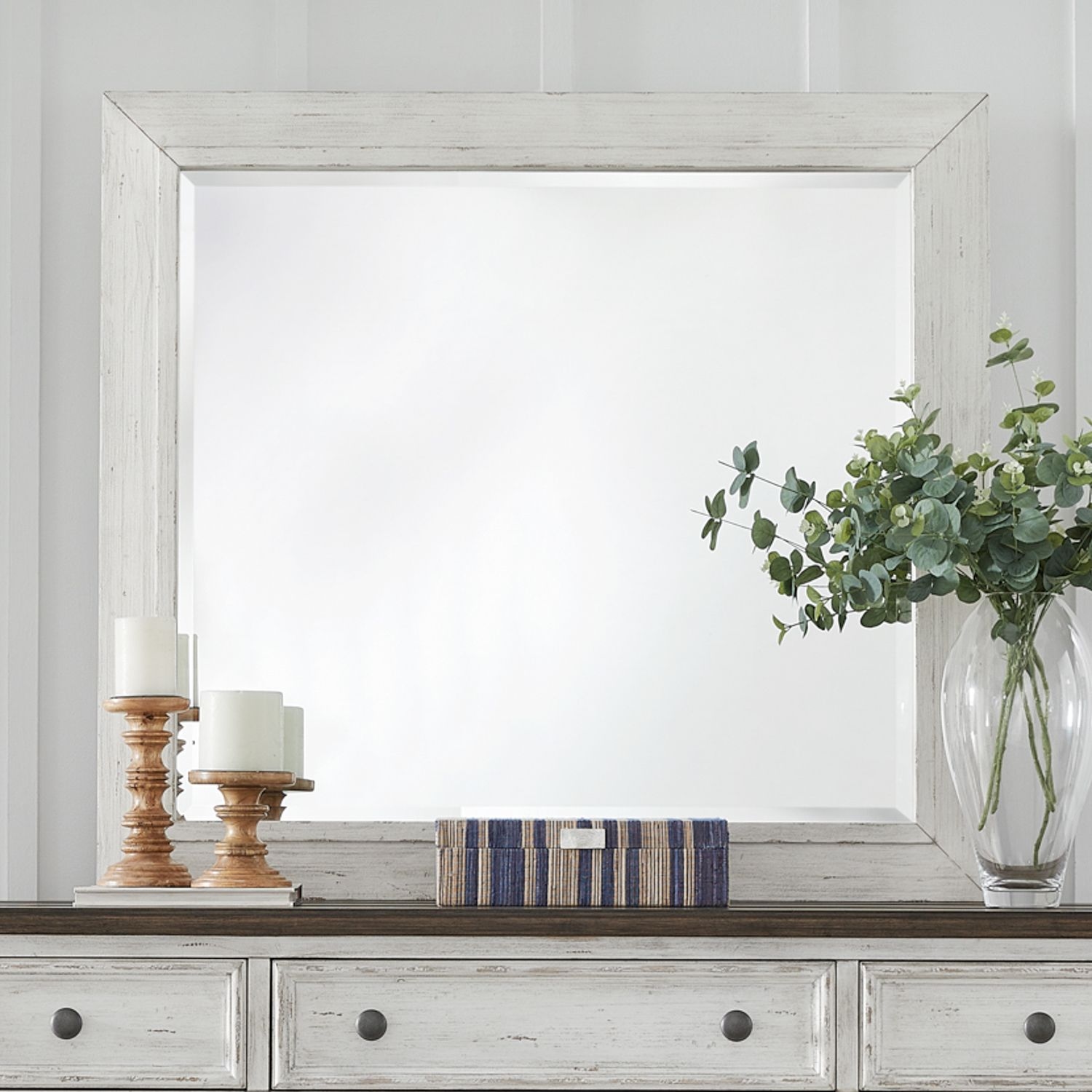 Liberty Furniture River Place Landscape Dresser Mirror