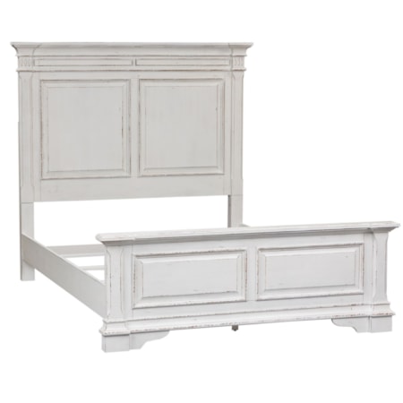 4-Piece King Panel Bedroom Set