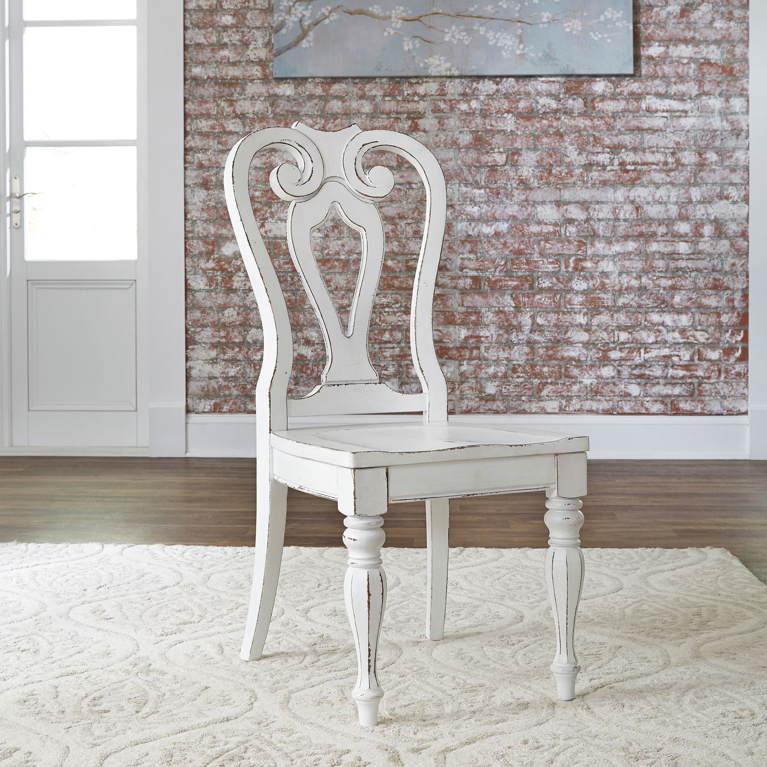 Liberty Furniture Magnolia Manor Splat Back Side Chair