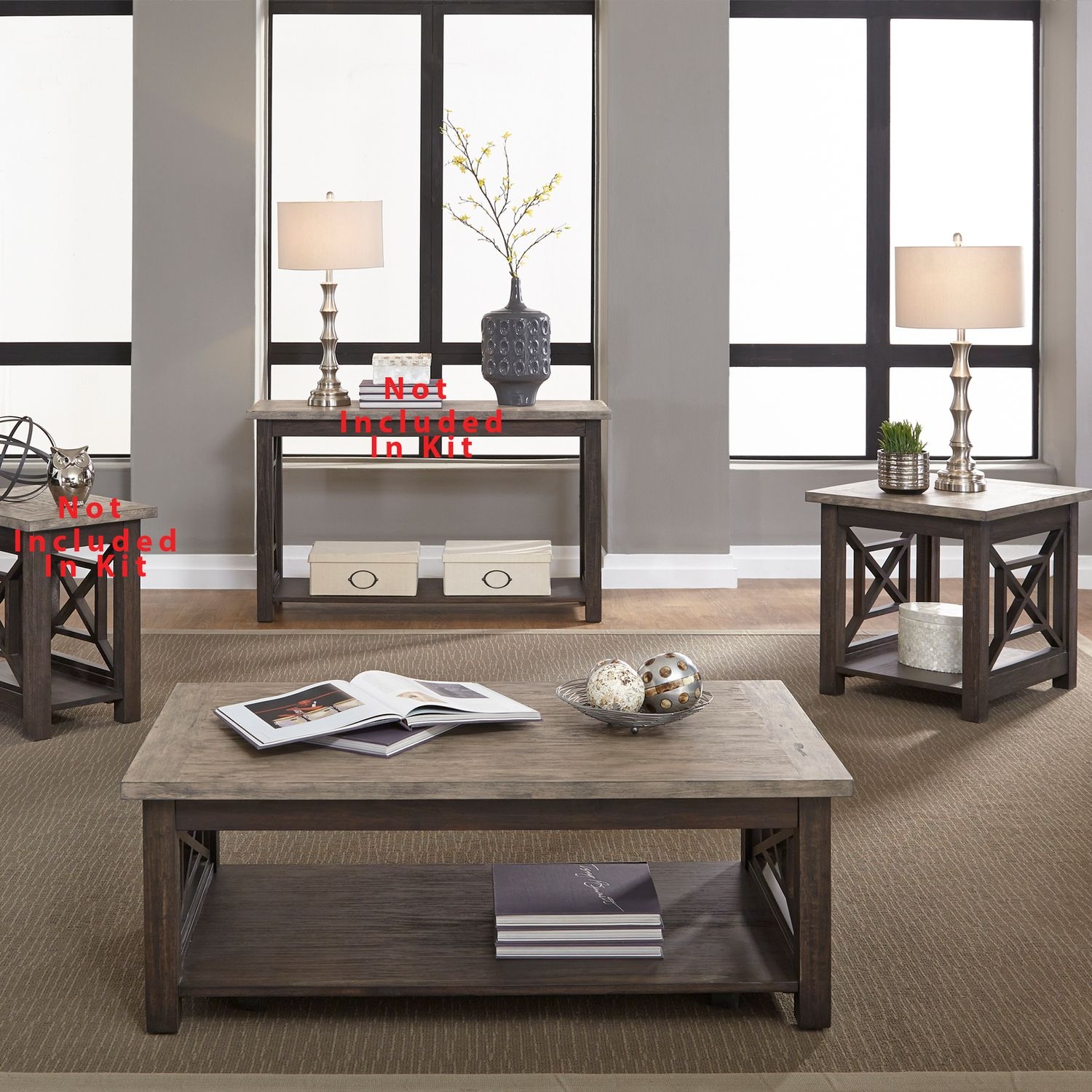 Liberty Furniture Heatherbrook 3-Piece Set