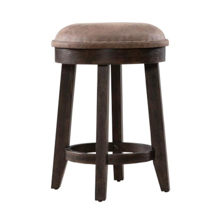 Upholstered Console Stool