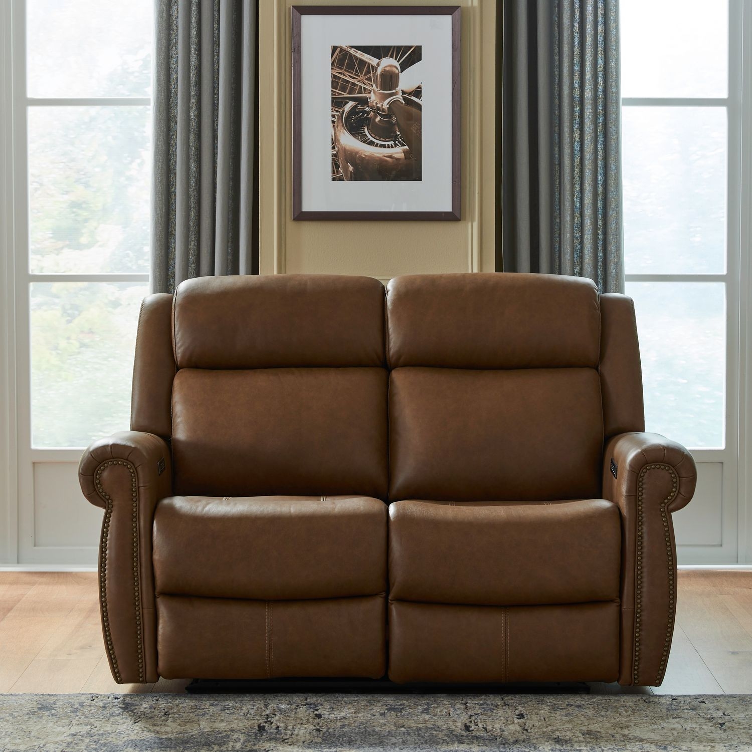 Liberty Furniture Carlton Triple Power Loveseat