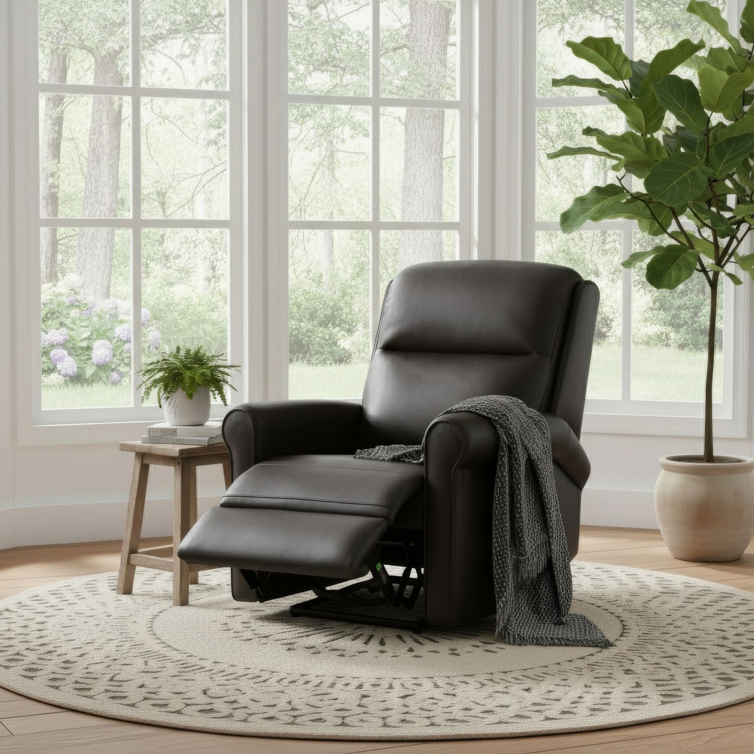 Liberty Furniture Rayden Rolled-Arm Zero Gravity Power Recliner