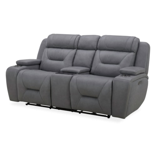 Casual Zero Gravity Power Loveseat with Hidden Bluetooth Speakers