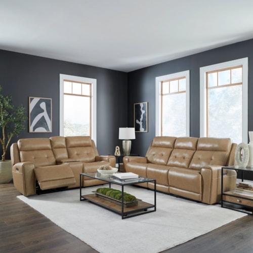 Casual 2-Piece Living Room Set