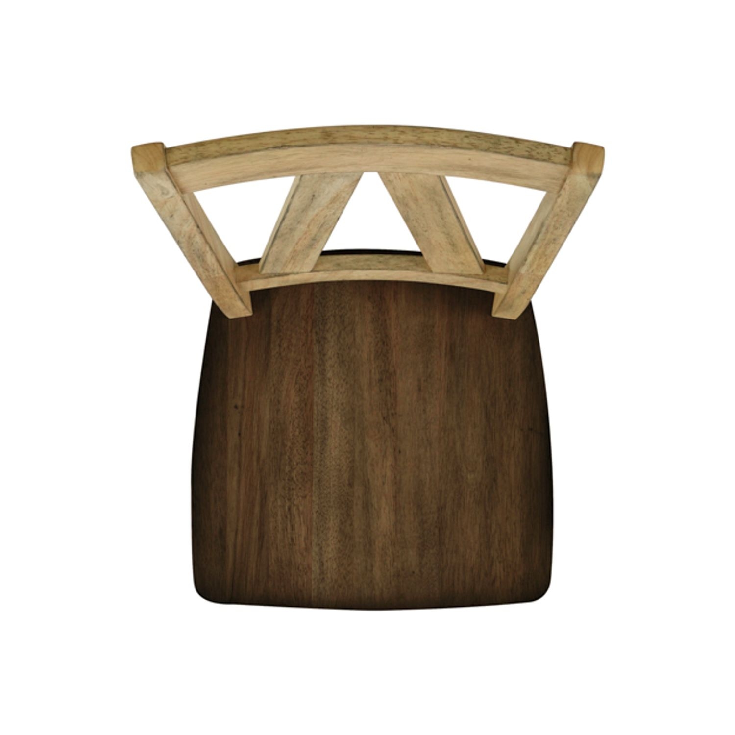 Two-Toned Counter Height Swivel Chair