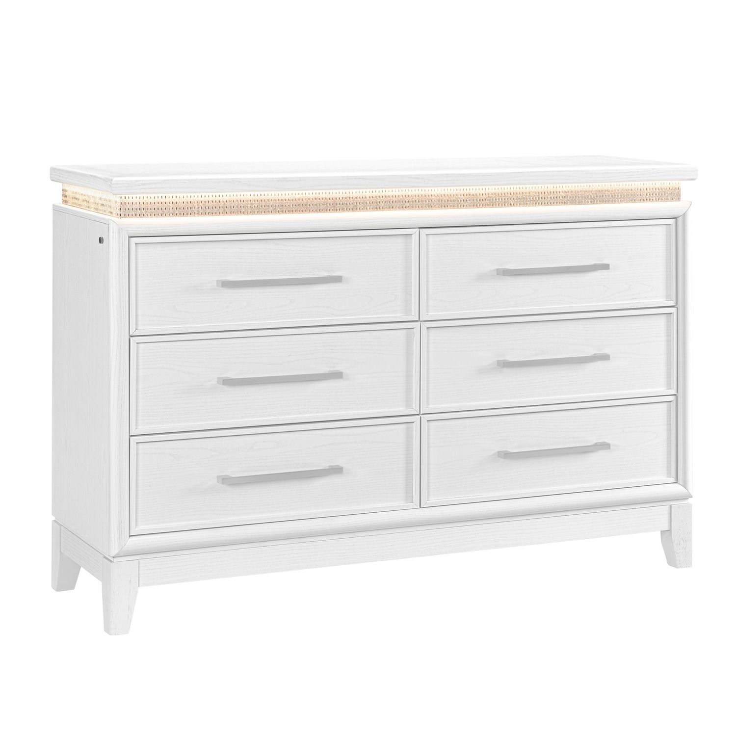 Six-Drawer Dresser w/LED Lighting