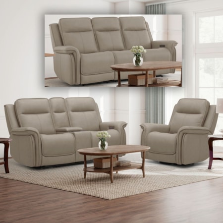 Power Reclining Sofa, Loveseat, and Recliner