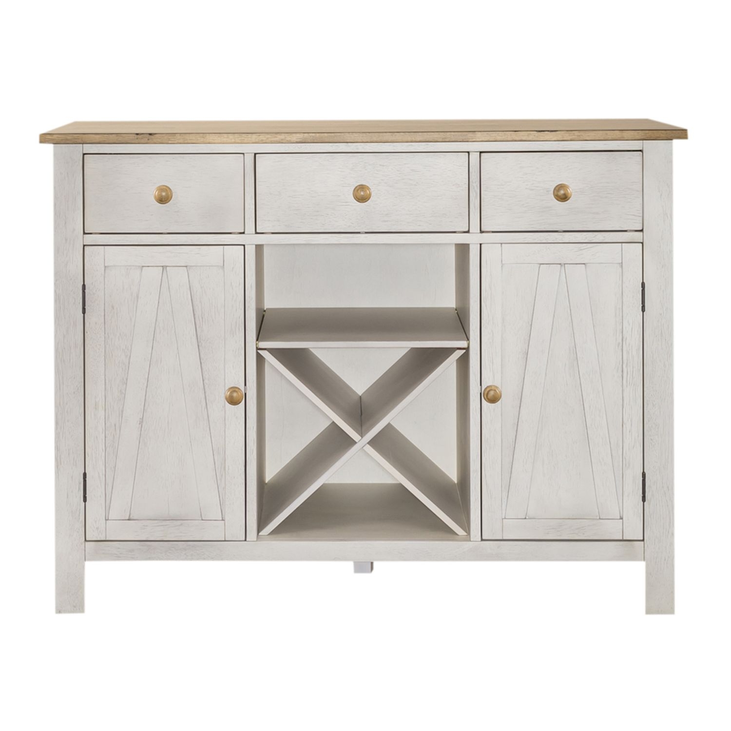 Liberty Furniture Lindsey Farm 3-Drawer Server